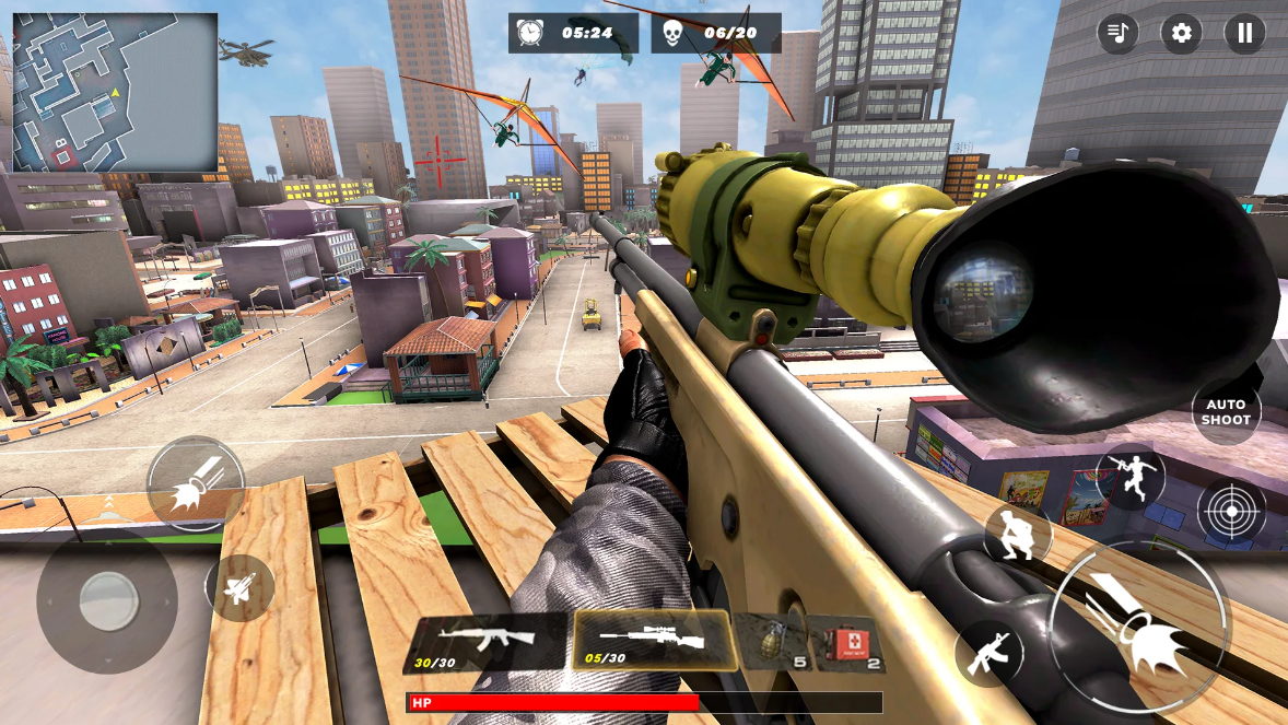 sniper 3d gun shooter games